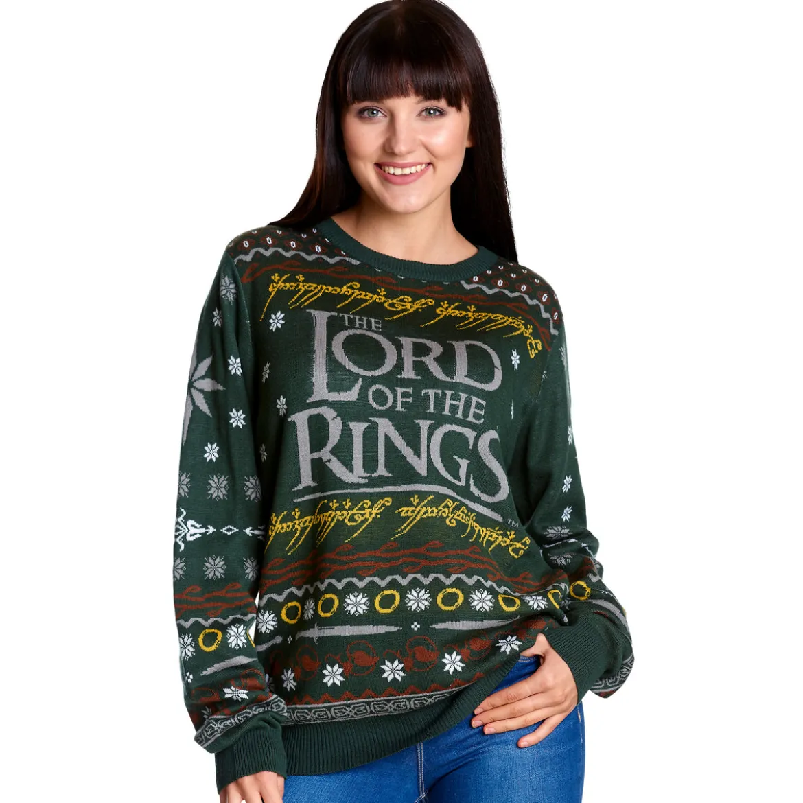 Der Herr der Ringe - Der Eine Strickpullover