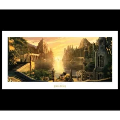 Der Herr der Ringe - Die Grauen Anfurten Kunstdruck