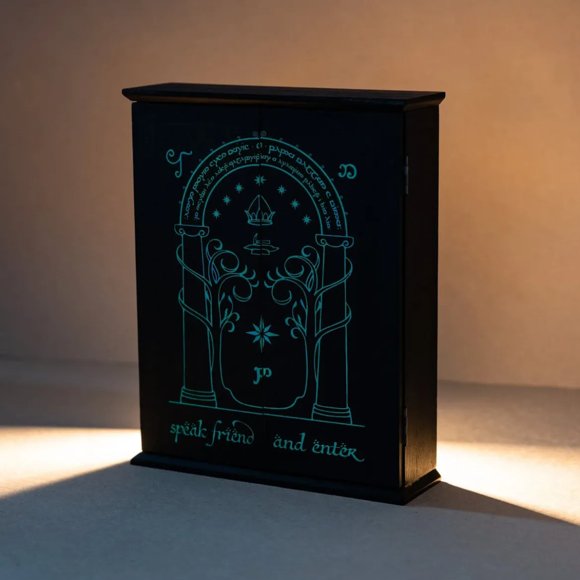 Der Herr der Ringe - Die Türen von Durin Schlüsselkasten mit Glow in the Dark Effekt