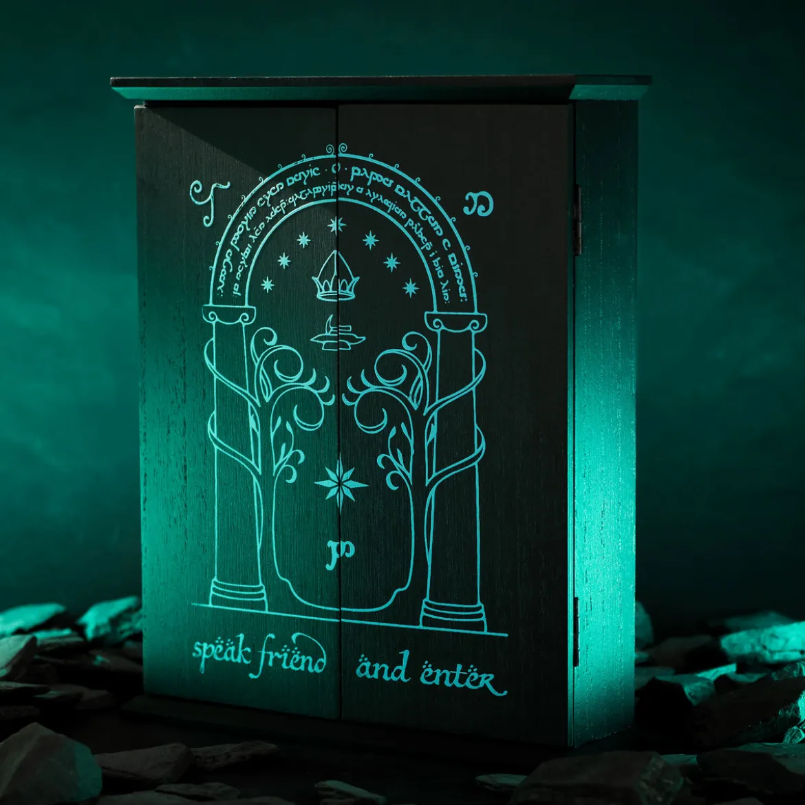 Der Herr der Ringe - Die Türen von Durin Schlüsselkasten mit Glow in the Dark Effekt