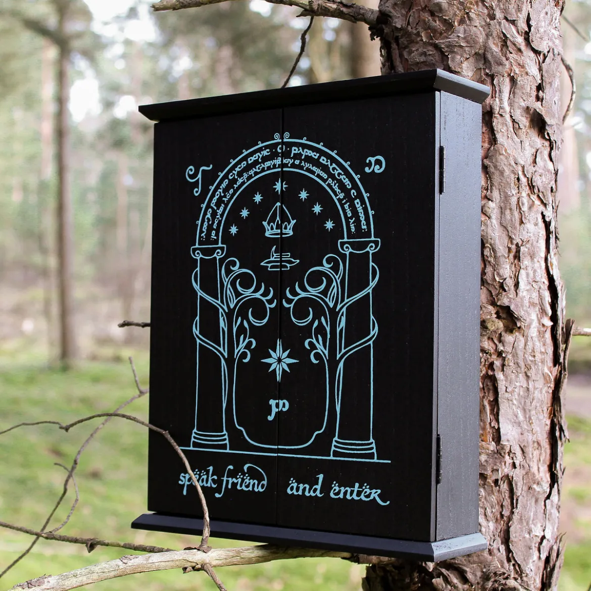 Der Herr der Ringe - Die Türen von Durin Schlüsselkasten mit Glow in the Dark Effekt