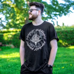 Der Herr der Ringe - Elbenblatt T-Shirt schwarz