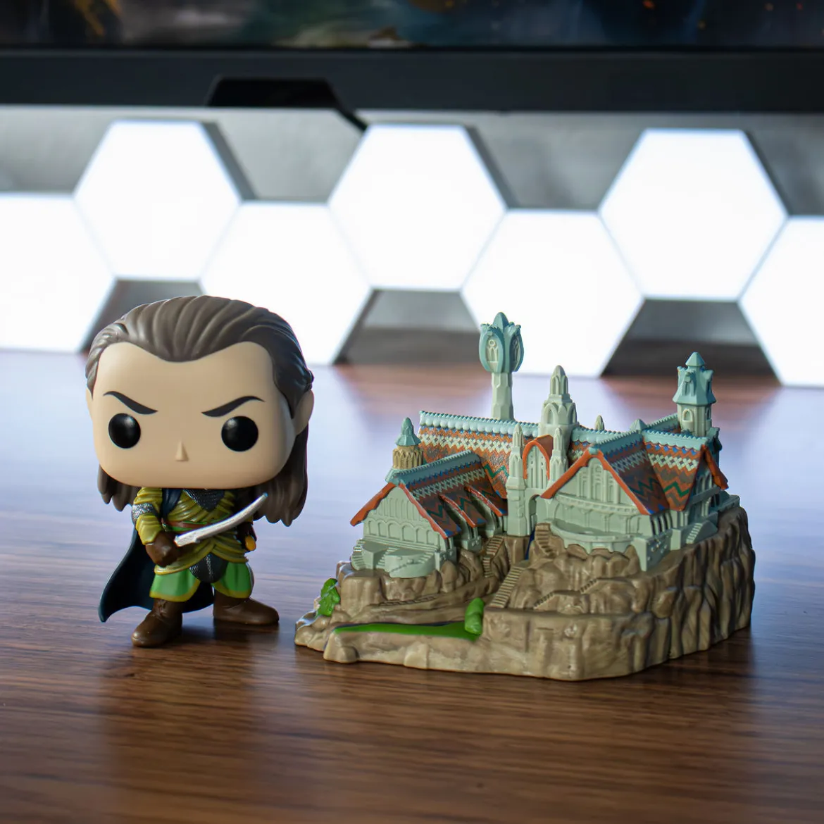 Der Herr der Ringe - Elrond & Rivendell Funko Pop Diorama