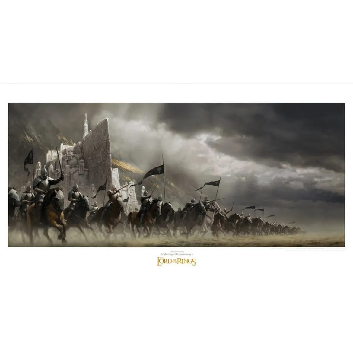 Der Herr der Ringe - Faramir Krieg Kunstdruck