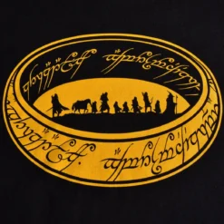 Der Herr der Ringe - Gefährten des Rings T-Shirt schwarz