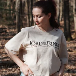 Der Herr der Ringe - Gefährten Rohan und Gondor Oversize T-Shirt beige