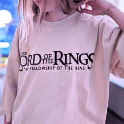 Der Herr der Ringe - Gefährten Rohan und Gondor Oversize T-Shirt beige