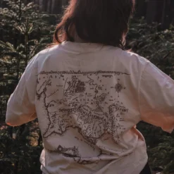 Der Herr der Ringe - Gefährten Rohan und Gondor Oversize T-Shirt beige