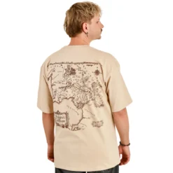 Der Herr der Ringe - Gefährten Rohan und Gondor Oversize T-Shirt beige