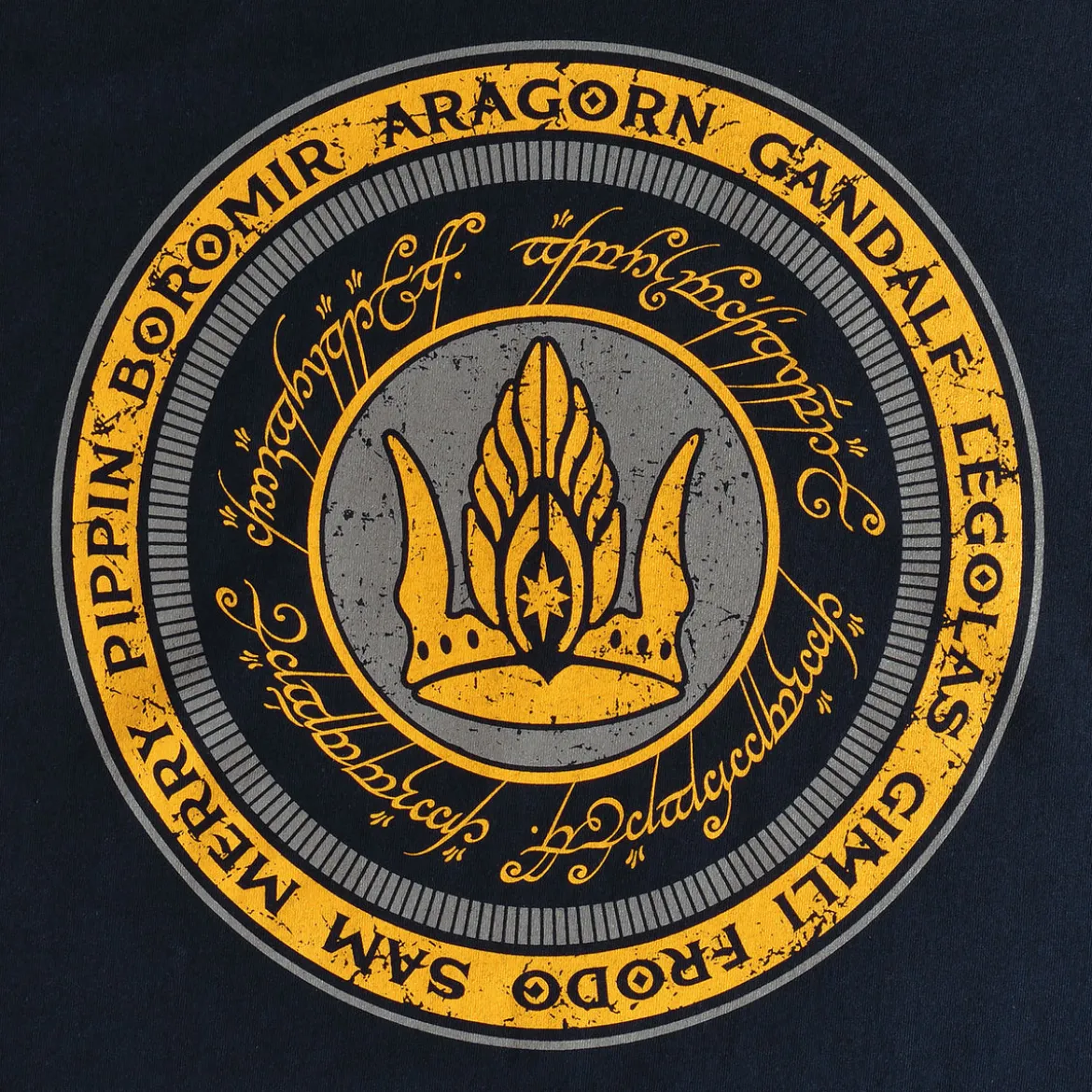 Der Herr der Ringe - Gemeinsam für Gondor T-Shirt blau