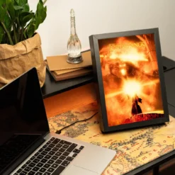 Der Herr der Ringe Gerahmtes LED-Panel 28 x 20 cm