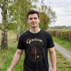 Der Herr der Ringe - Gondor T-Shirt schwarz