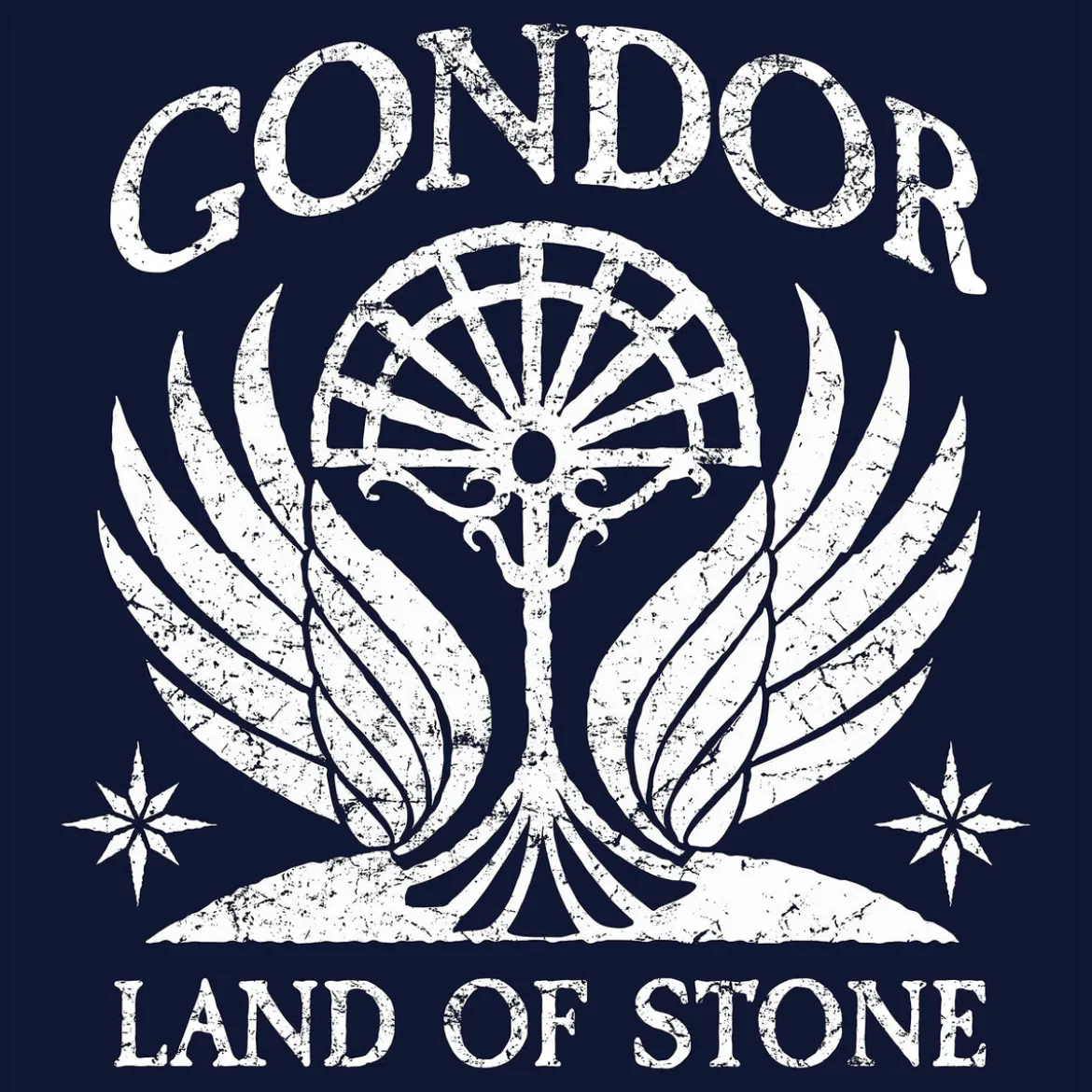 Der Herr der Ringe - Gondor T-Shirt blau