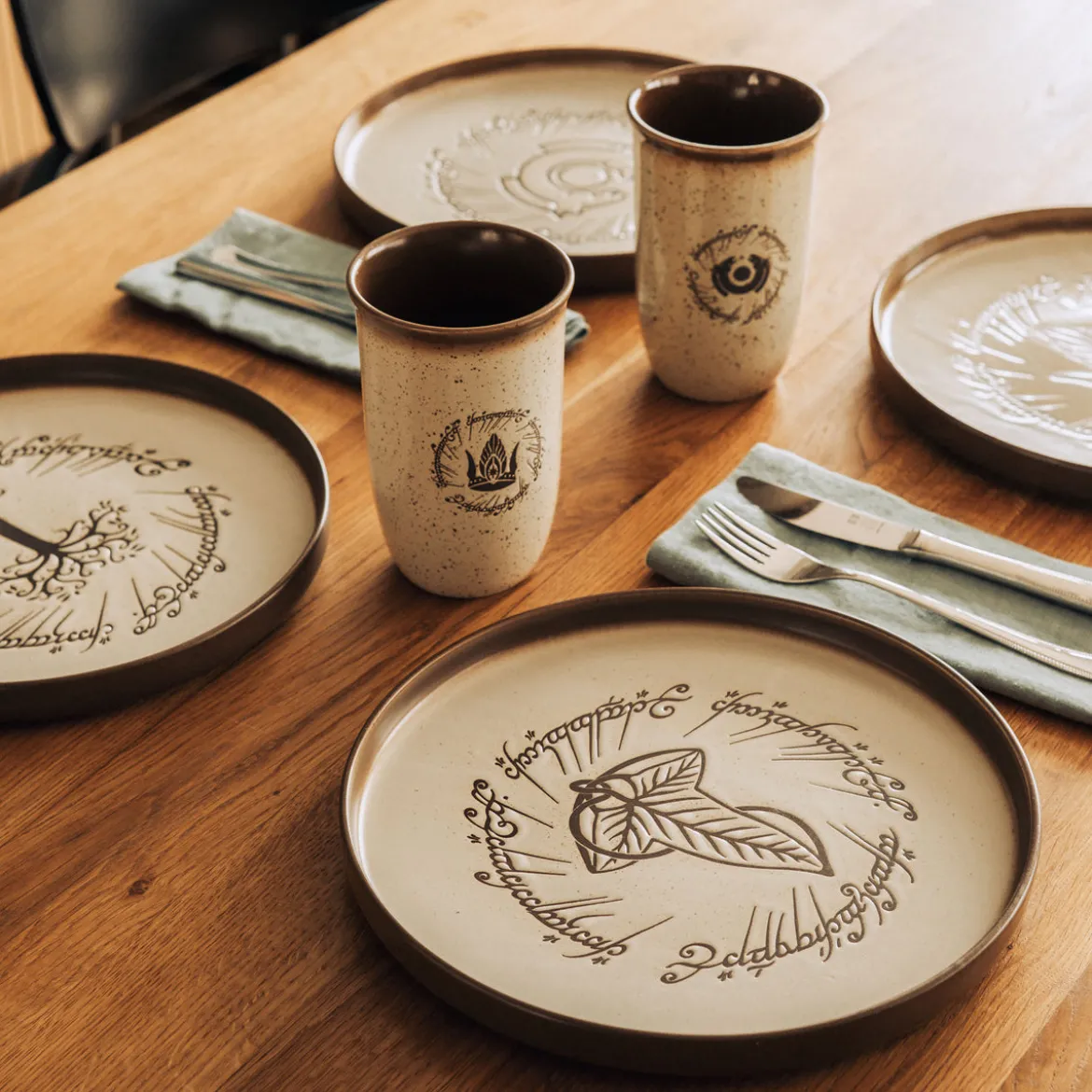 Der Herr der Ringe - Gondor und Rohan Becher 2er Set