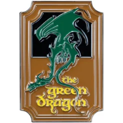 Der Herr der Ringe - Grüner Drachen Magnet