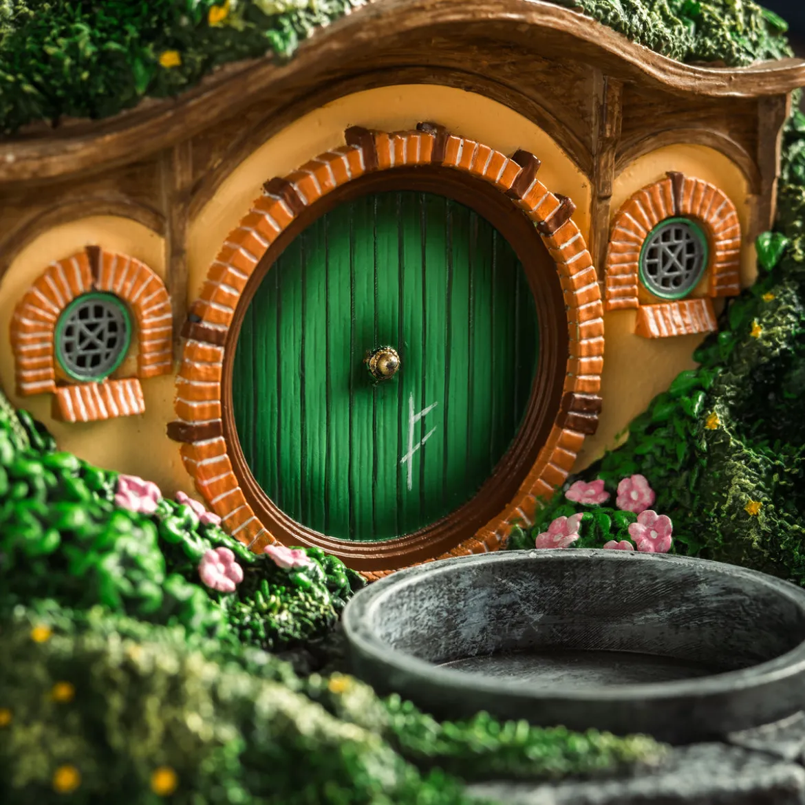 Der Herr der Ringe - Hobbit Höhle Auenland Diorama Teelichthalter