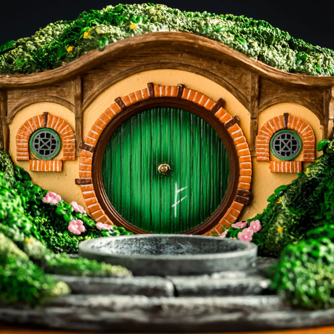 Der Herr der Ringe - Hobbit Höhle Auenland Diorama Teelichthalter