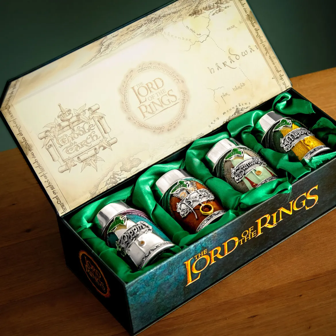 Der Herr der Ringe - Hobbits Becher Set 4-teilig