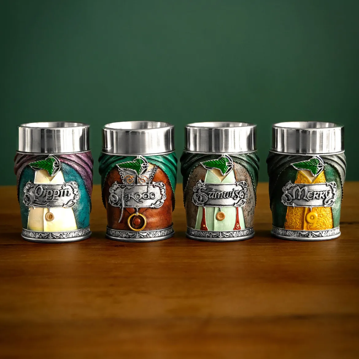 Der Herr der Ringe - Hobbits Becher Set 4-teilig