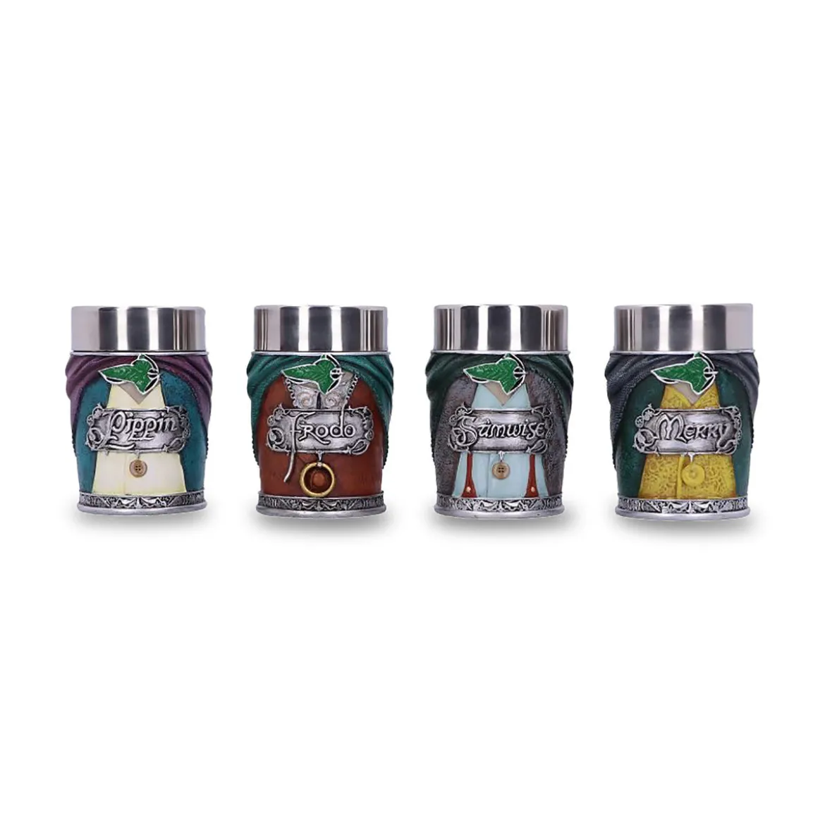 Der Herr der Ringe - Hobbits Becher Set 4-teilig