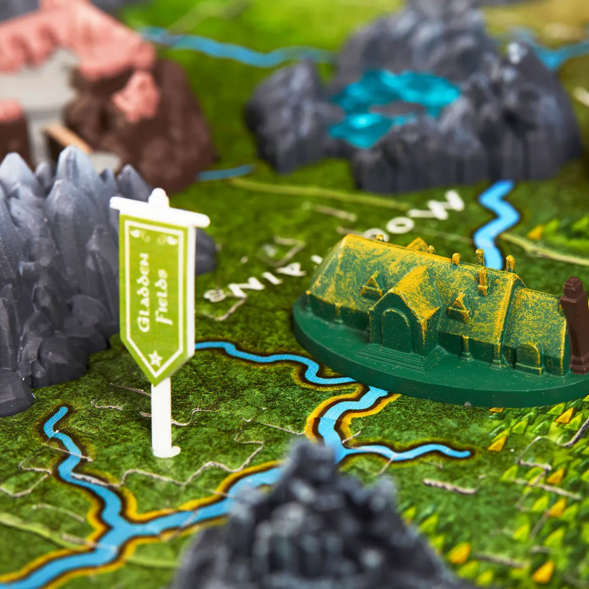 Der Herr der Ringe - Karte von Mittelerde 4D Puzzle