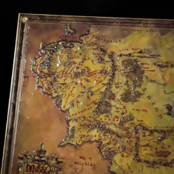 Der Herr der Ringe - Karte von Mittelerde Replik limitiert