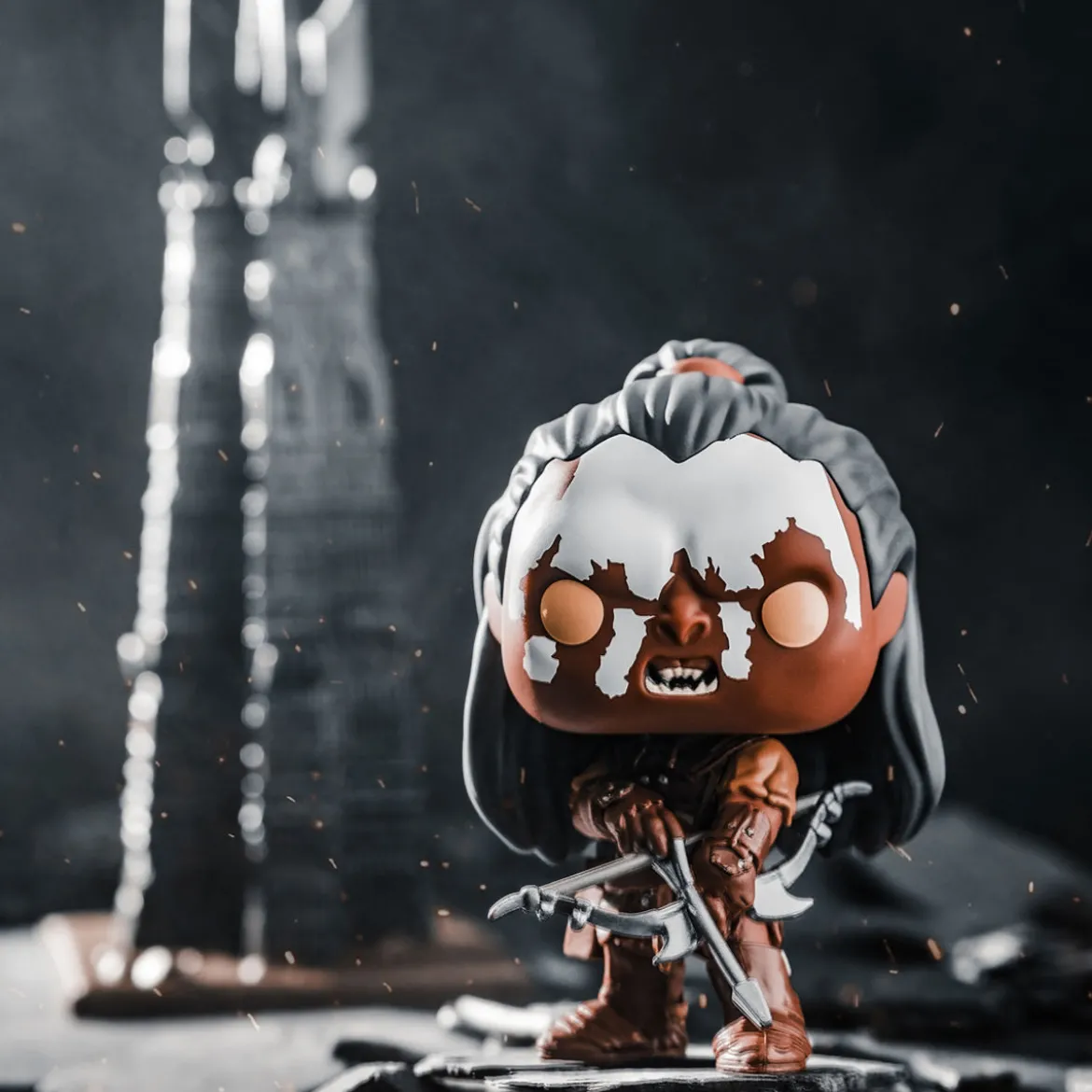 Der Herr der Ringe - Lurtz mit Orthanc Funko Pop Figur