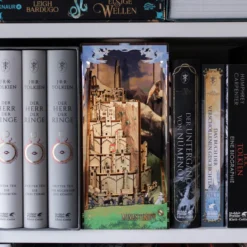 Der Herr der Ringe - Minas Tirith Book Nook Modell Bausatz Holz