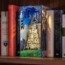 Der Herr der Ringe - Minas Tirith Book Nook Modell Bausatz Holz