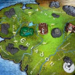 Der Herr der Ringe - Mittelerde 4D Puzzle