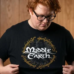 Der Herr der Ringe - Mittelerde T-Shirt schwarz