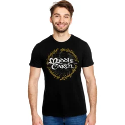 Der Herr der Ringe - Mittelerde T-Shirt schwarz