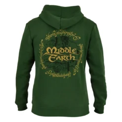 Der Herr der Ringe - Mittelerde Kapuzenjacke grün