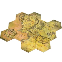 Der Herr der Ringe - Mittelerdekarte Untersetzer 12er Set