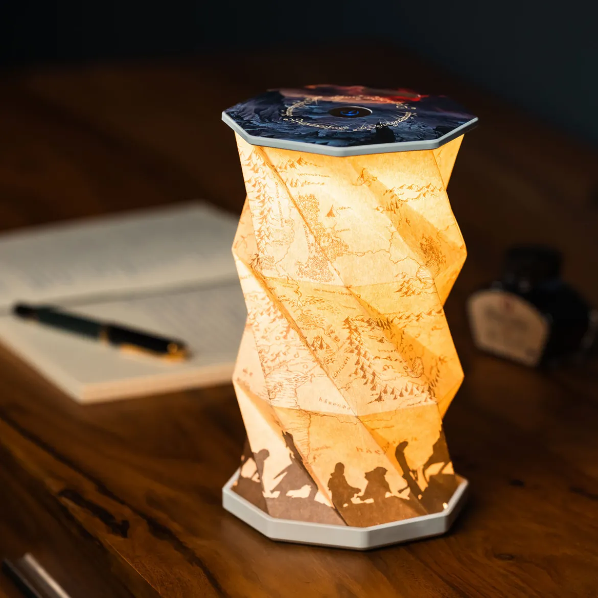 Der Herr der Ringe - Mittelerde Karte Lampe faltbar