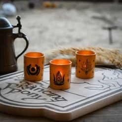 Der Herr der Ringe - Mittelerde Teelichthalter 3er Set