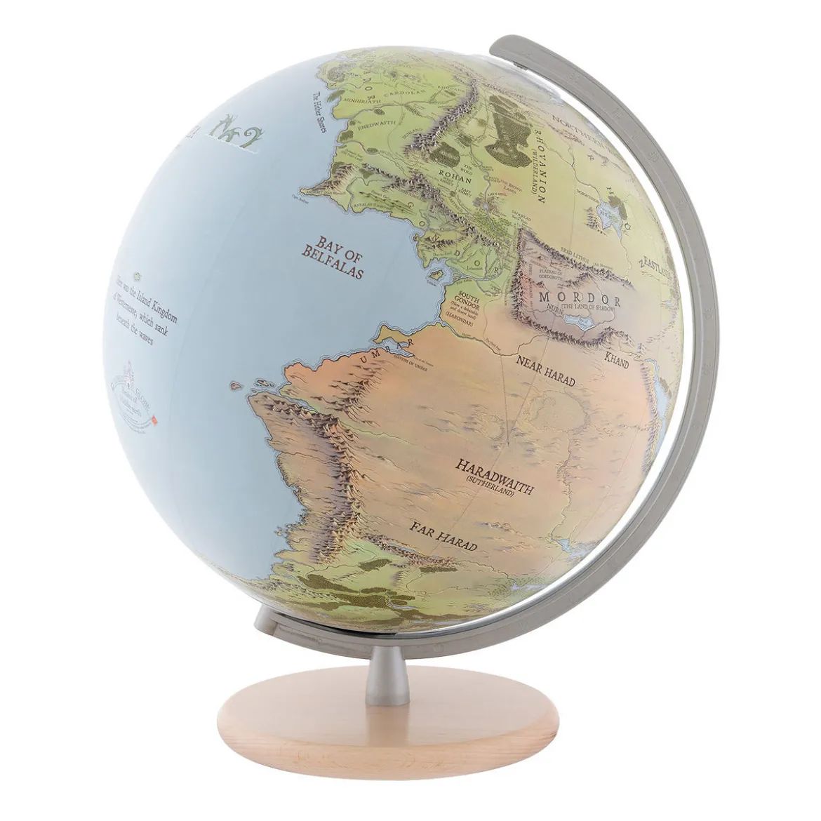 Der Herr der Ringe - Mittelerde Globus mit Licht 30cm