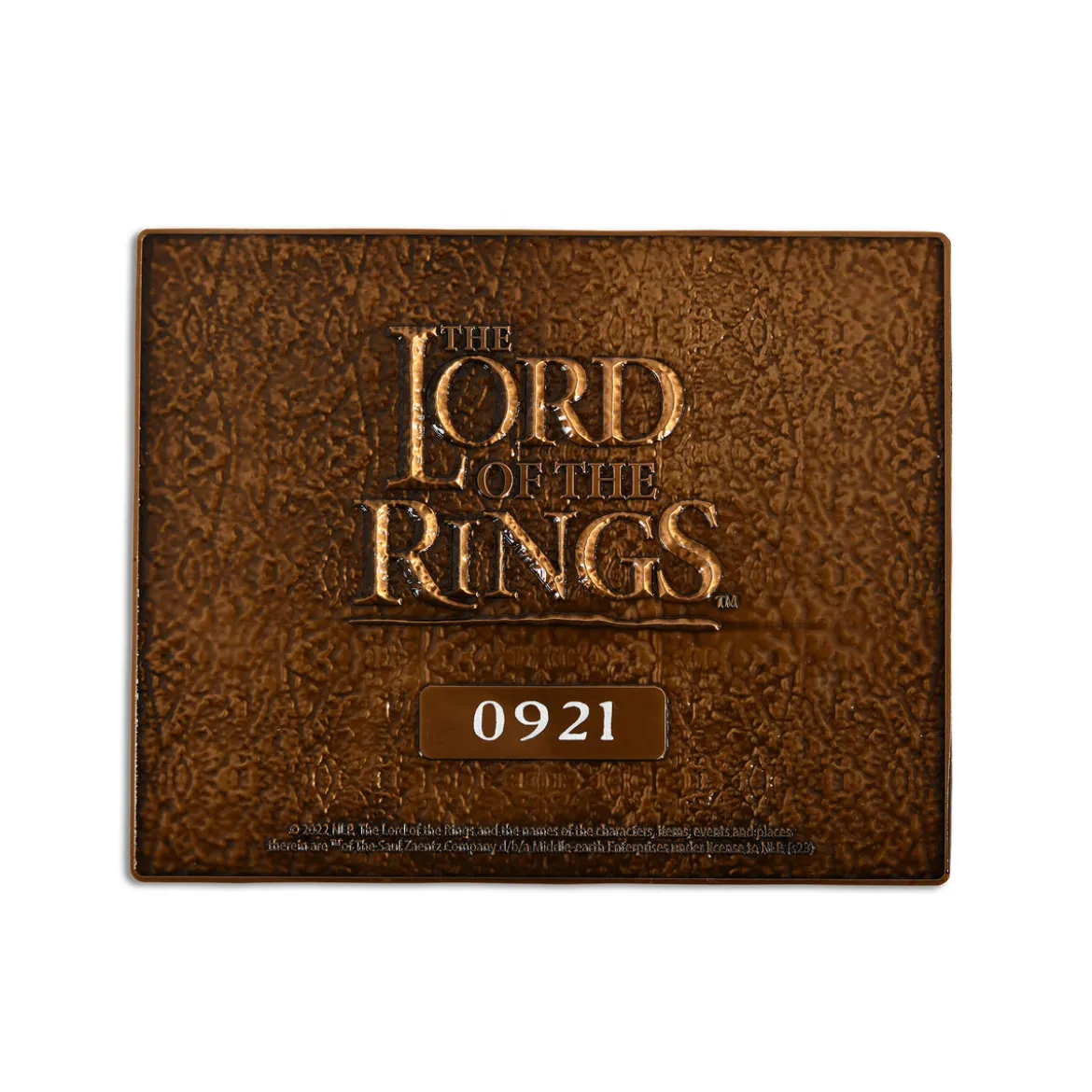 Der Herr der Ringe - Mittelerdekarte Replik mit Präsentationsdisplay