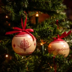 Der Herr der Ringe - Mittelerde Symbole Weihnachtsbaumkugeln 14tlg