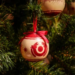 Der Herr der Ringe - Mittelerde Symbole Weihnachtsbaumkugeln 14tlg