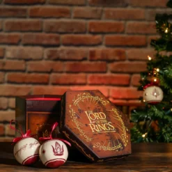 Der Herr der Ringe - Mittelerde Symbole Weihnachtsbaumkugeln 14tlg