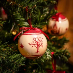 Der Herr der Ringe - Mittelerde Symbole Weihnachtsbaumkugeln 14tlg