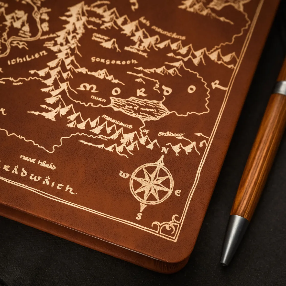 Der Herr der Ringe - Mittelerde Karte Notizbuch