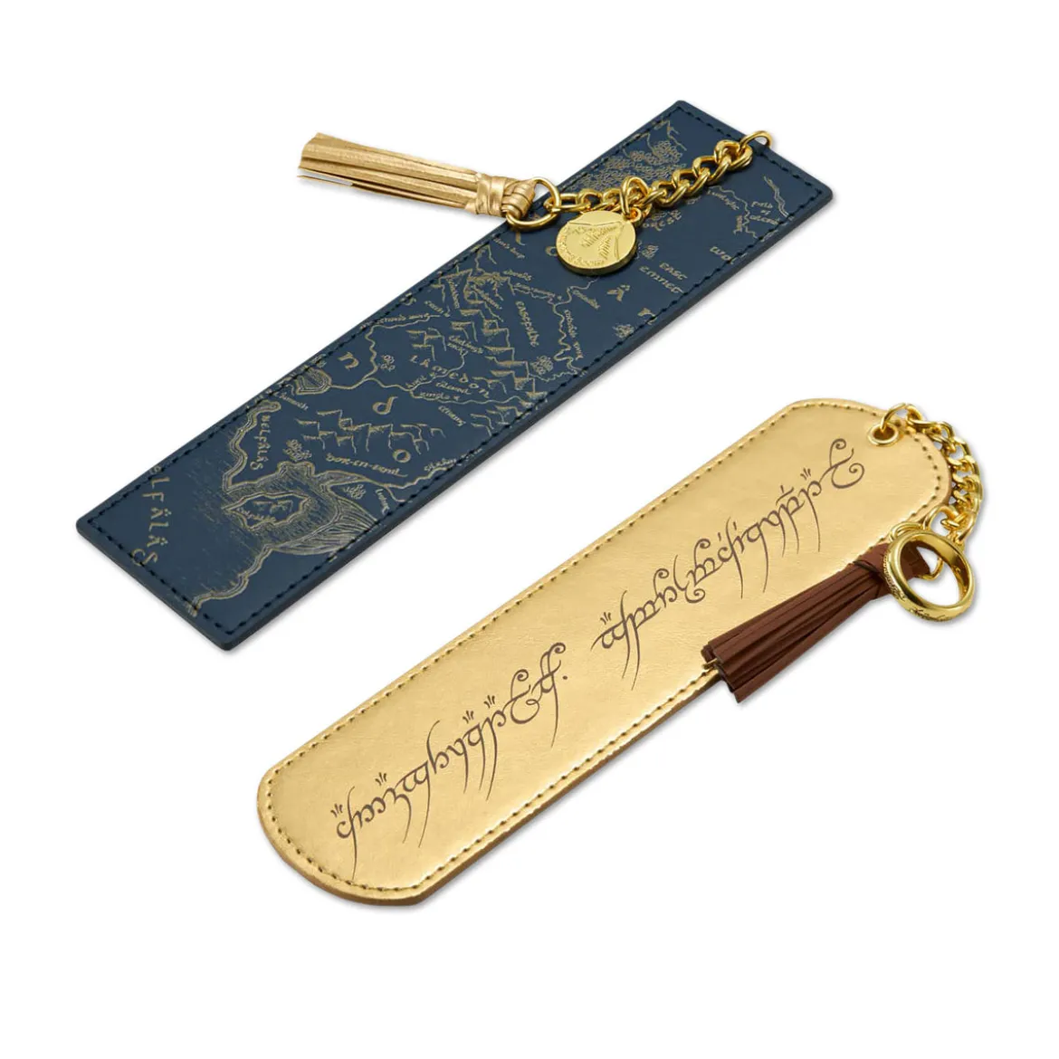 Der Herr der Ringe - Mittelerde Karte und Ringschrift Lesezeichen-Set