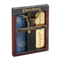 Der Herr der Ringe - Mittelerde Karte und Ringschrift Lesezeichen-Set