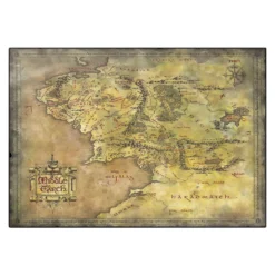 Der Herr der Ringe - Mittelerdekarte Schreibtischunterlage