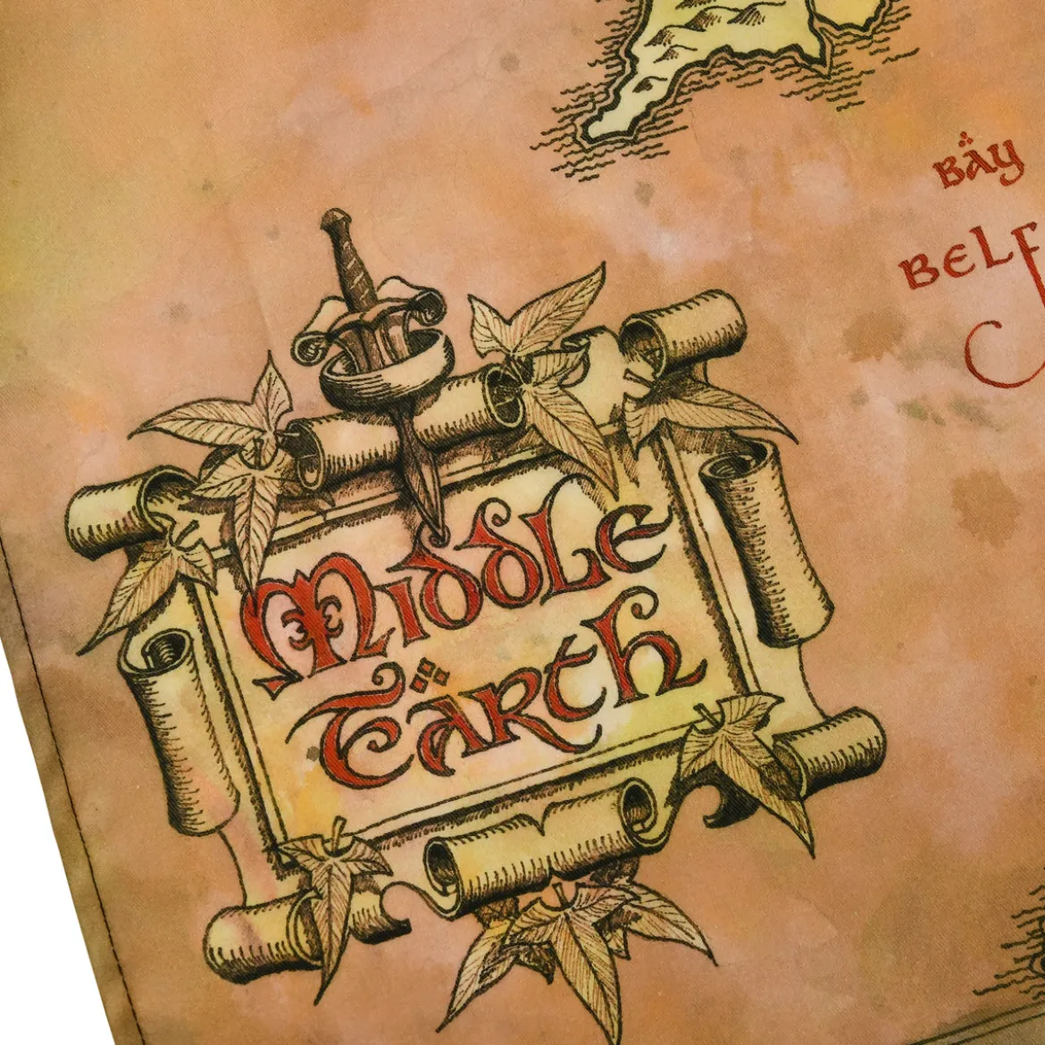 Der Herr der Ringe - Mittelerde Karte Schürze