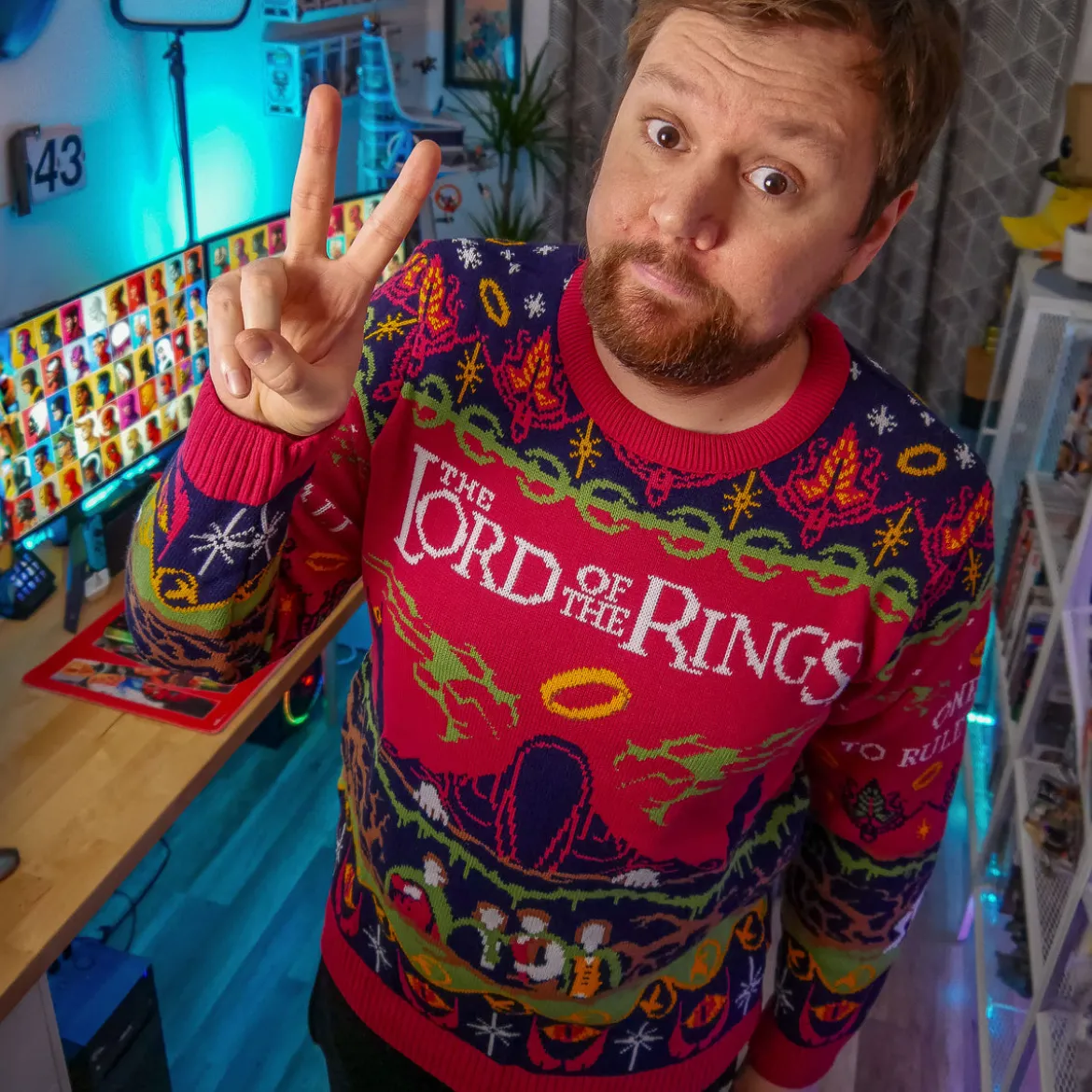 Der Herr der Ringe - One Ring To Rule Them All Strickpullover