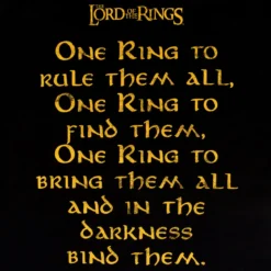 Der Herr der Ringe - One Ring to Rule T-Shirt schwarz
