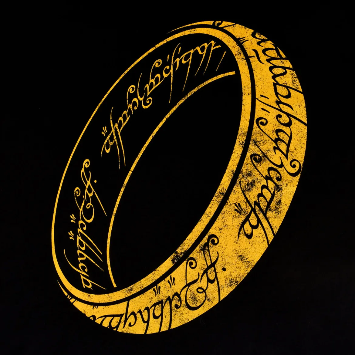 Der Herr der Ringe - One Ring to Rule T-Shirt schwarz